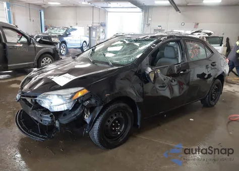 2016 Toyota Corolla Le из США, поврежденный, VIN 2T1BURHE4GC713744